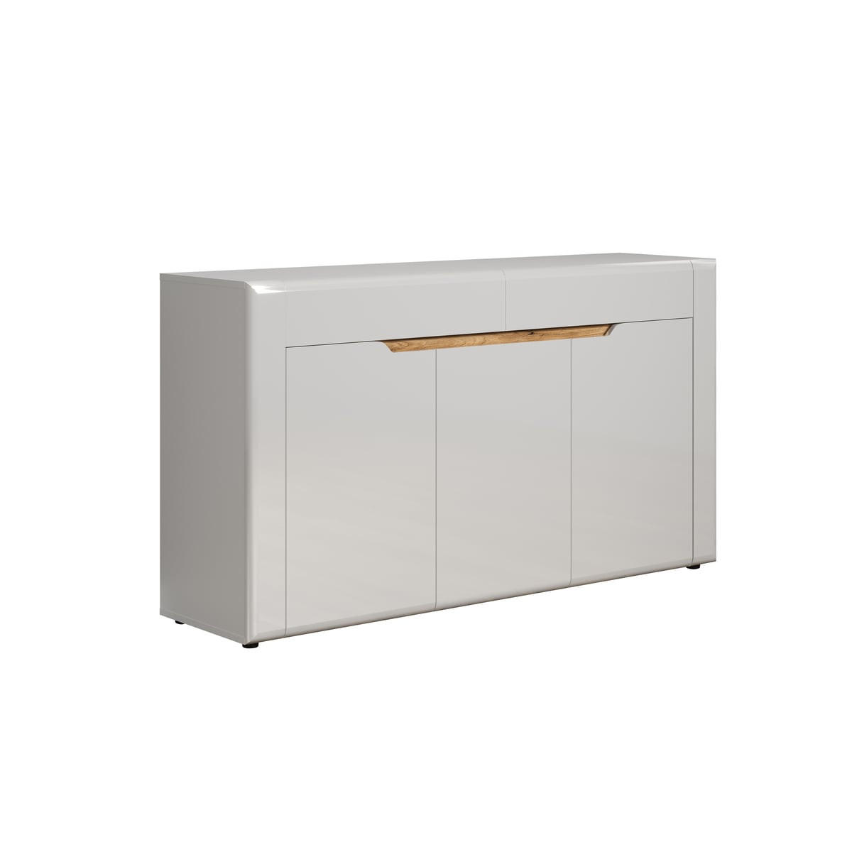 SIDEBOARD Marlon Weiß - Weiß, Holzwerkstoff (150/84/39cm) - Trendteam