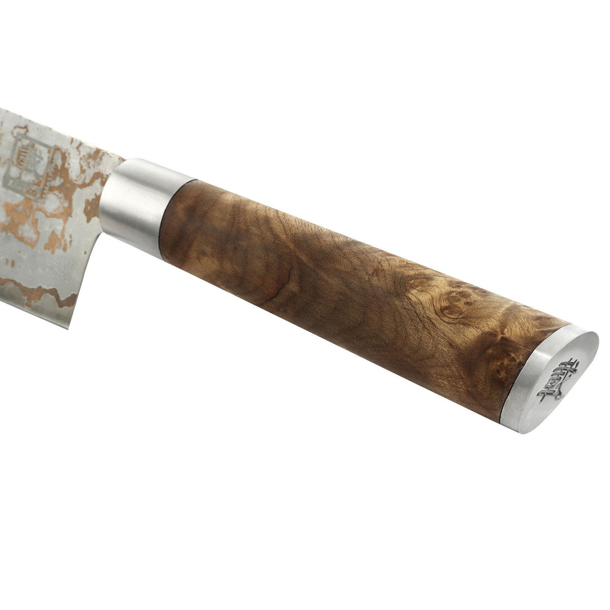 NAKIRI 17 cm - Ahornfarben, Holz/Metall (31cm) - Zayiko