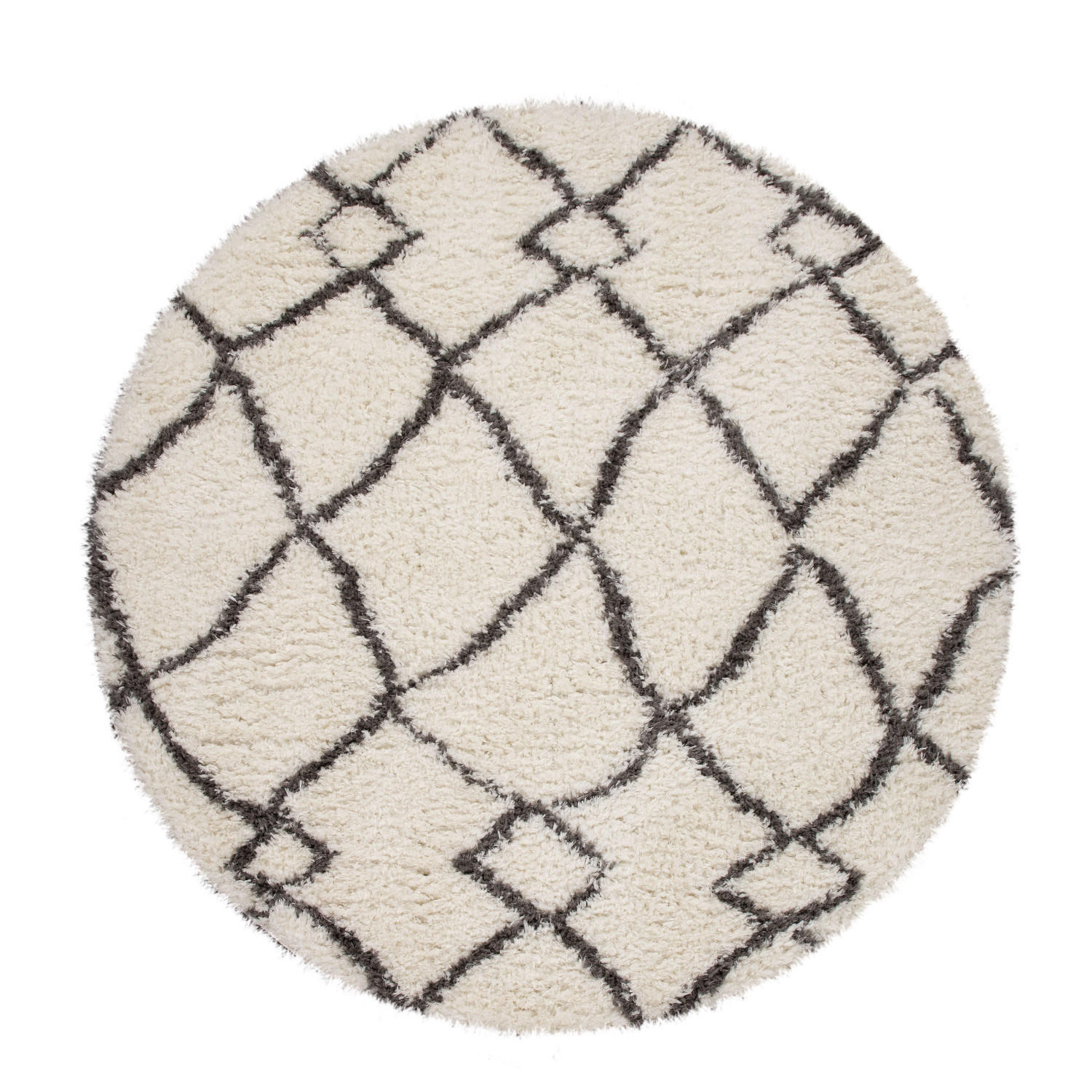 HOCHFLORTEPPICH 140/200 cm Orebro 170 - Creme, Textil (140/200cm) - Paco Home