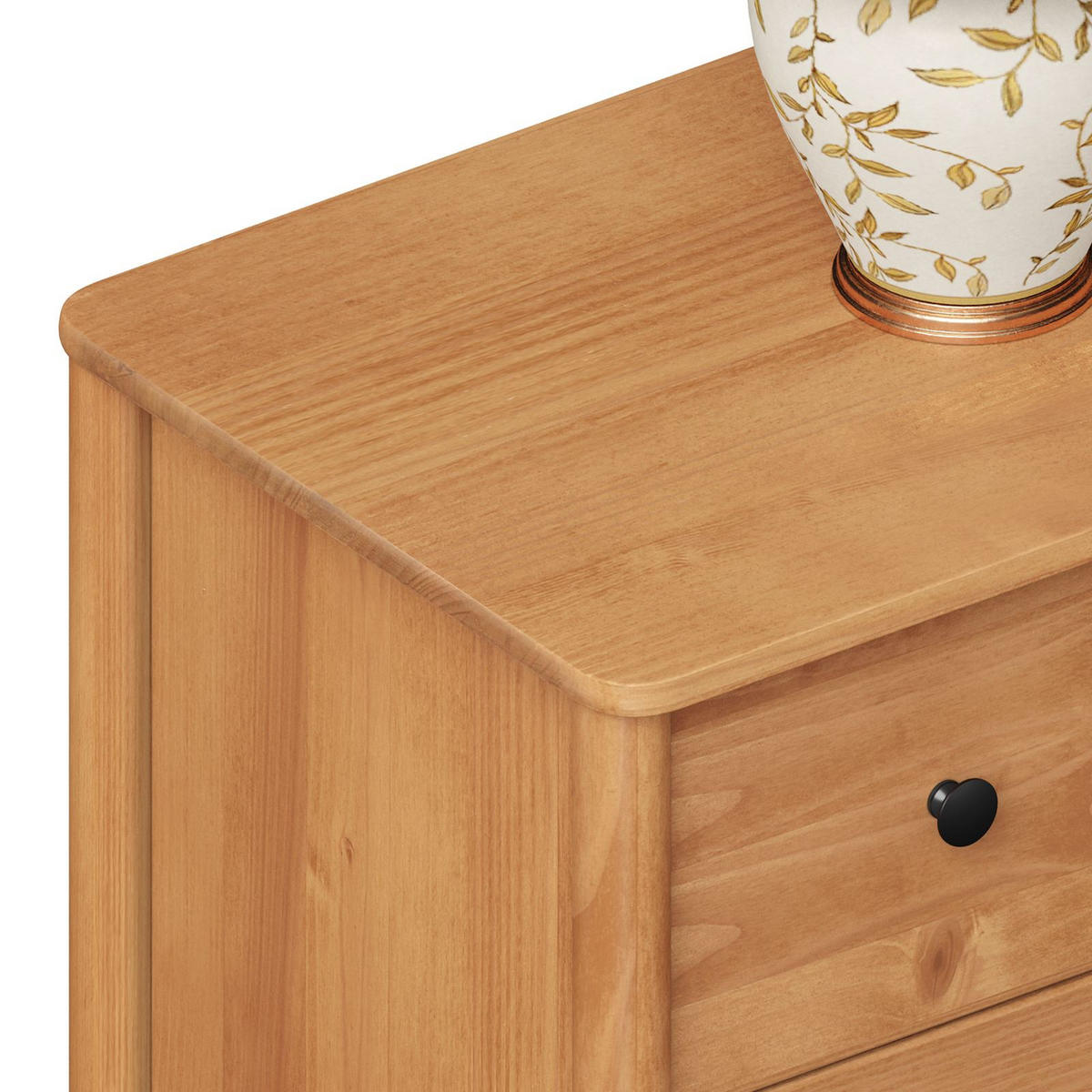 KOMMODE APOANA Eiche - Eichefarben, Holz (132/83/40cm) - IDIMEX