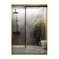 LED-SPIEGEL 70x50 cm Rechteckig Neutralweiß 4000K - Transparent, Glas (50/70/0.4cm) - Wallfluent