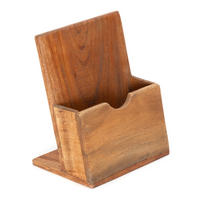 ORGANIZER Mika Mahagoni Massivholz, passend bis DIN A5 Größe naturfarben - Naturfarben, Holz (12/17/20cm) - CREEDWOOD