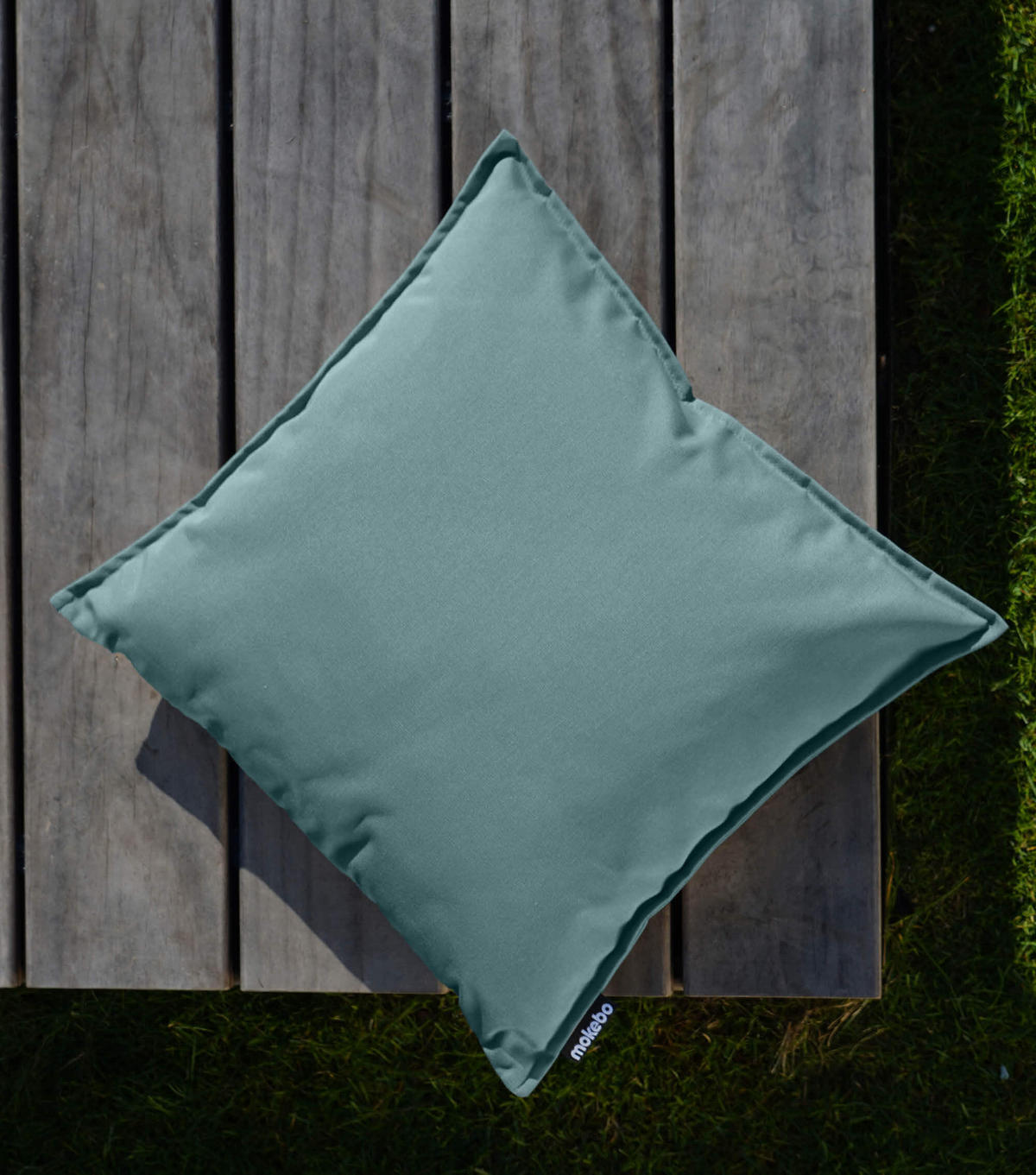 KISSENHÜLLE Die Auszeit - Grün, Textil (45/1.5cm) - Mokebo