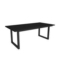 ESSZIMMERTISCH für 10 Gäste, schwarz, 194/90/75cm - Schwarz, Holzwerkstoff (90/194/75cm) - Skraut Home