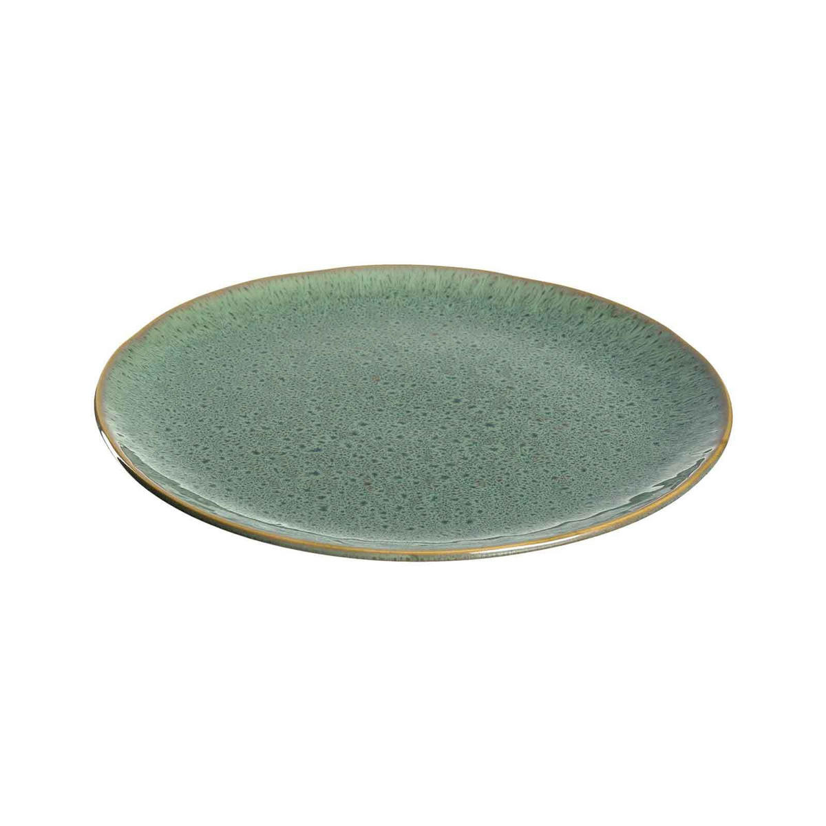 TAFELSERVICE Matera Grün 30er Set - Grün, Keramik (1/1/1cm) - Leonardo Living