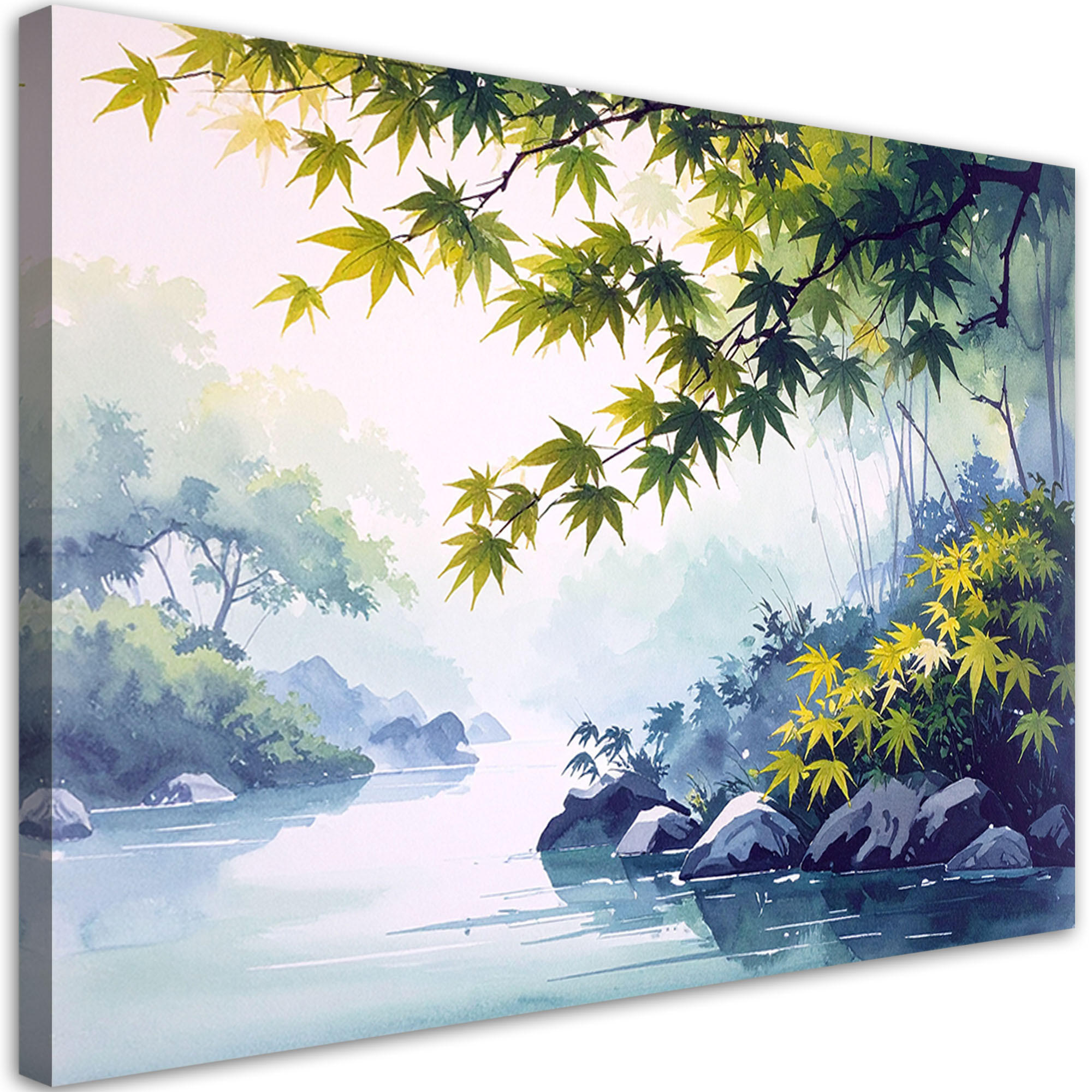 Feeby Bilder, Blau 30x20 cm