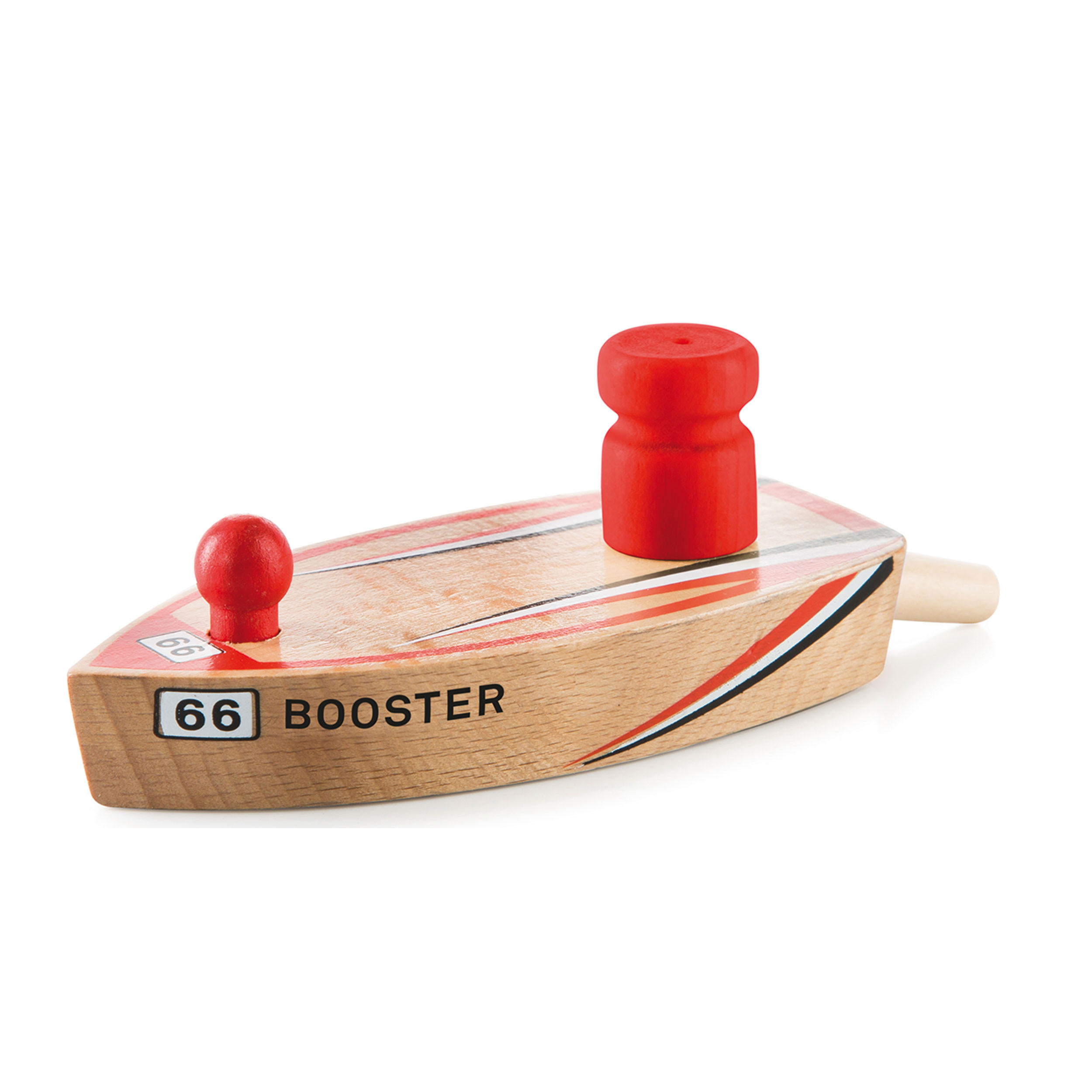 SPIELZEUGBOOT Ballon Puster Booster 66, Holz - Multicolor, Holz (5.5/5/13.5cm)