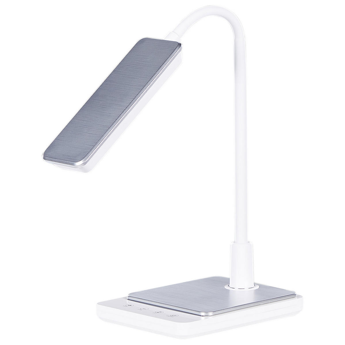SCHREIBTISCHLAMPE Centaurus 14/19/38 cm - Weiß, Kunststoff (14/19/38cm) - Beliani