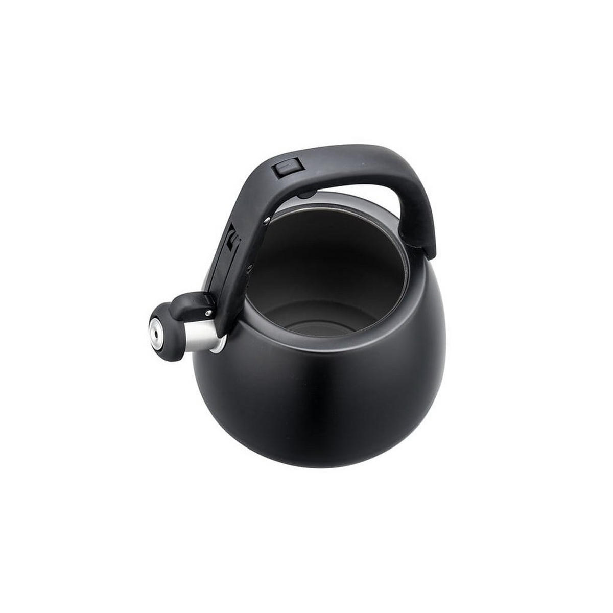 WASSERKESSEL Schwarz 22/19/22 cm KB7774 - Schwarz, Metall (22cm) - Klausberg 
