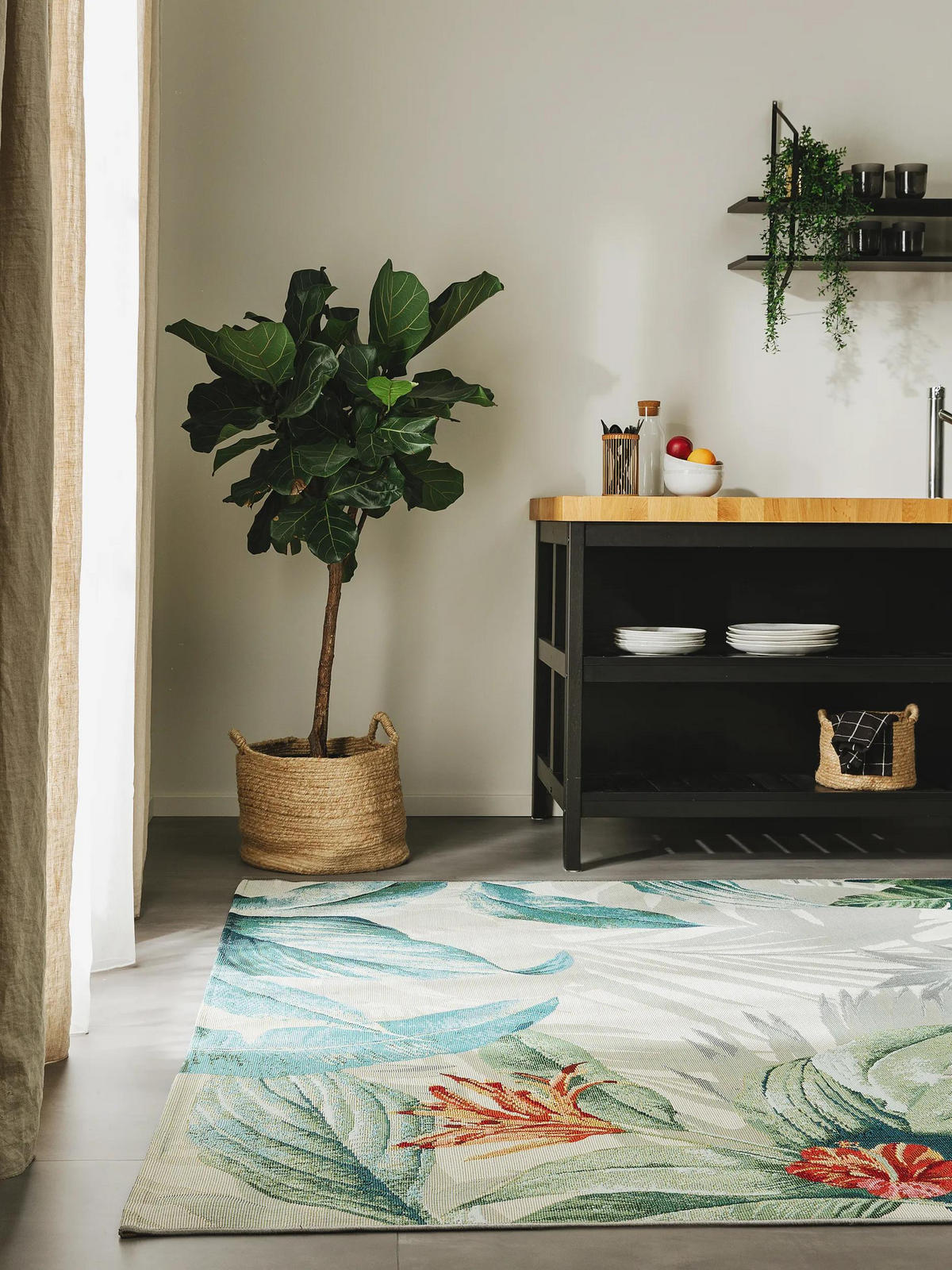 VNITŘNÍ a venkovní koberec Artis Vícebarevné 120x180 cm - různobarevná, textil/umělá hmota (120/180cm) - benuta Nest