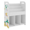 KINDERREGAL Røyrvik - Gelb/Weiß, Holzwerkstoff (62/75/29cm) - [en.casa]