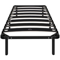BETT 90x190 cm DE-14644 mit Stauraum Schwarz - Schwarz, Holzwerkstoff (90/190cm) - ComfortXL