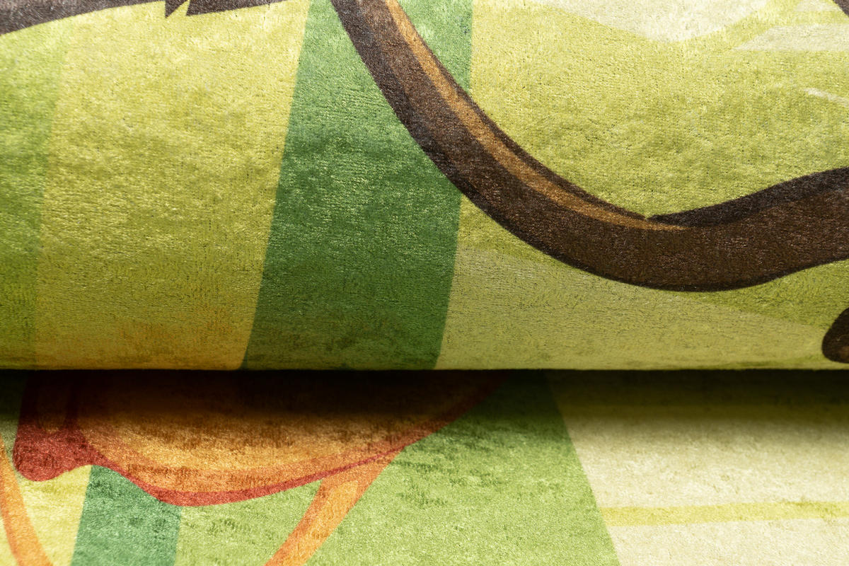 TEPPICH EMMA Hellgrün 160/230 cm - Hellgrün, Kunststoff (160/230cm) - Tapiso