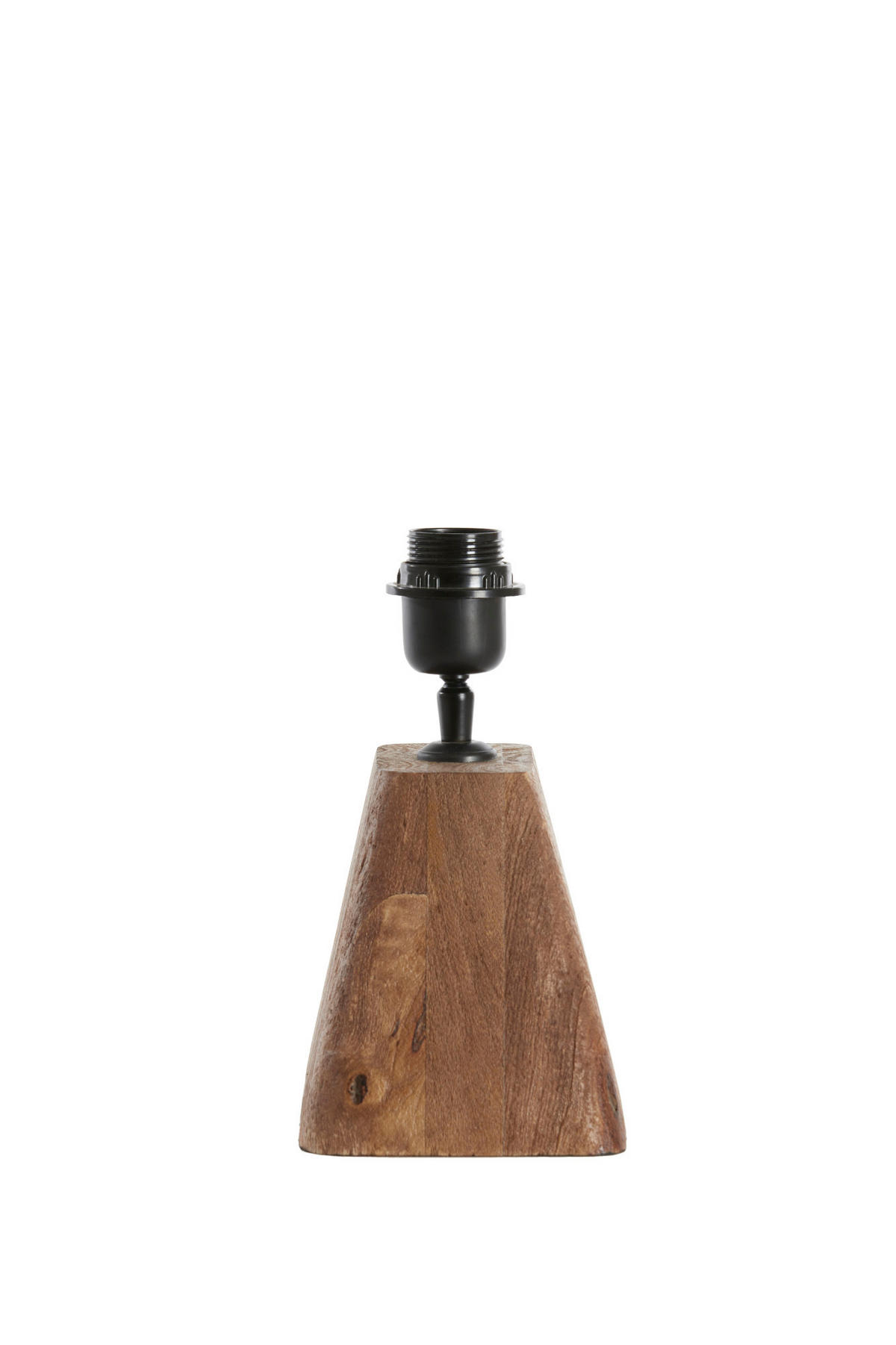 LAMPENFUSS Kardan Braun 18/13/15 cm - Braun, Holz (18/13/15cm) - Light & Living