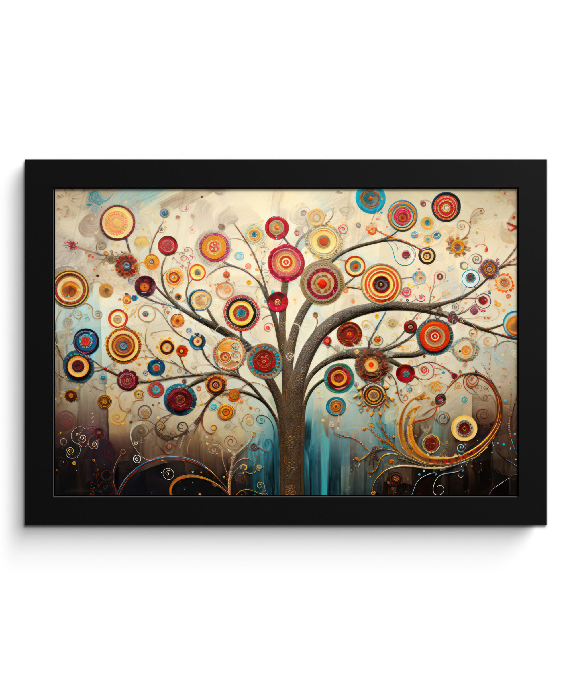 MuchoWow Poster Braun 30x20 cm