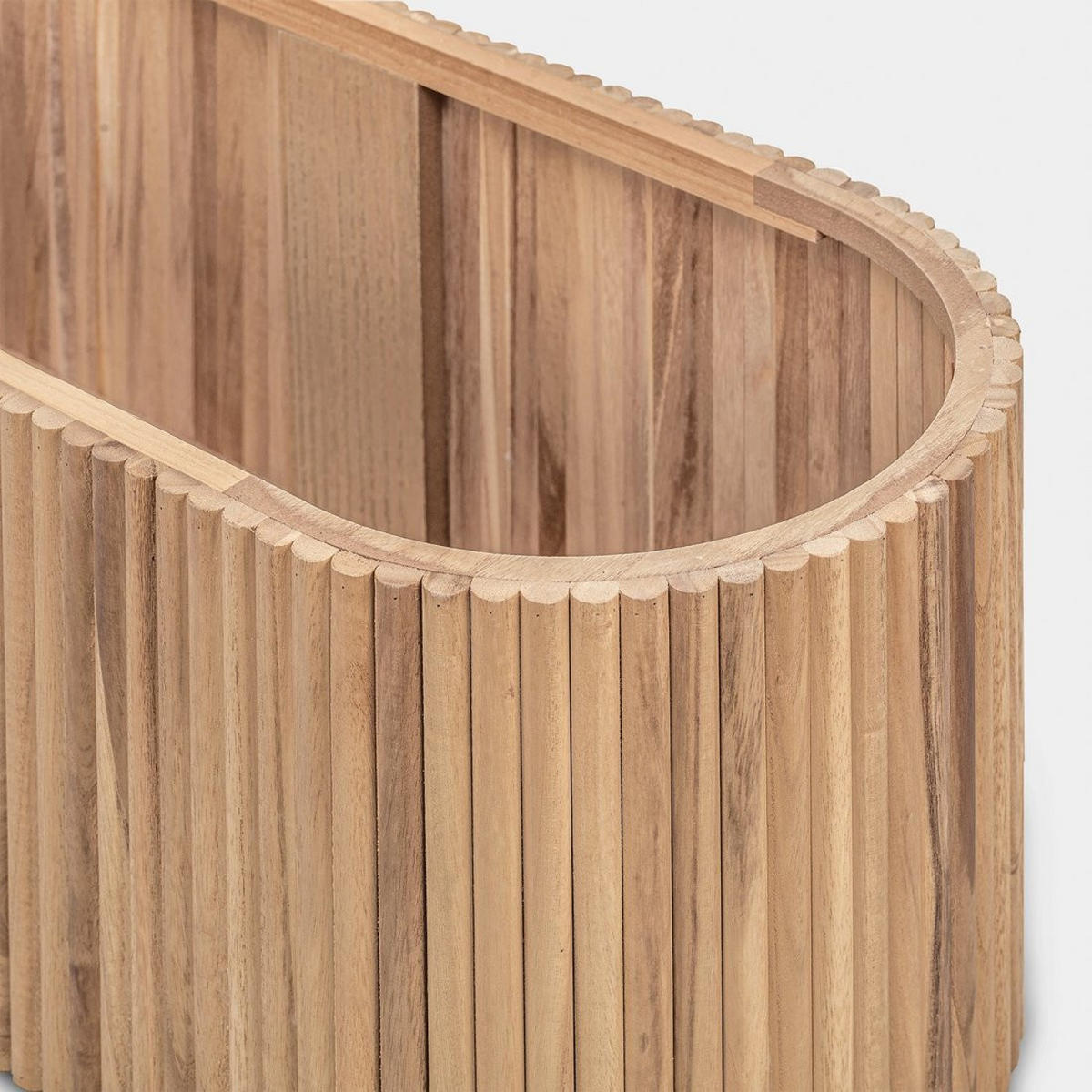 BANK Naira Weiß 93 cm x 44 cm - Weiß, Textil (93/44/40cm)