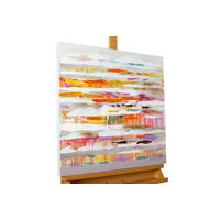 ÖLGEMÄLDE 60/60 cm - Multicolor, Holz/Textil (60/60cm) - KUNSTLOFT