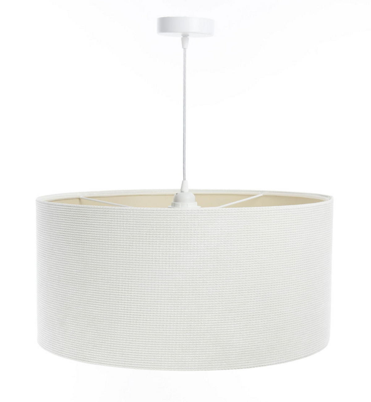 HÄNGELEUCHTE Weiß 40/20 cm - Weiß, Kunststoff (40/0.4/20cm) - ONZENO