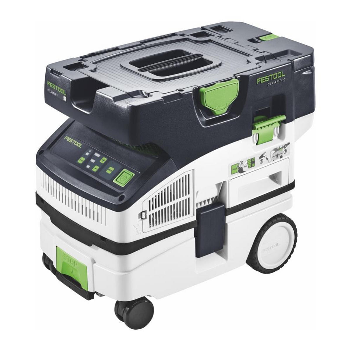 AKKU-ABSAUGMOBIL CLEANTEC CTLC MINI I-Basic - Multicolor, Kunststoff (590/330/630cm) - Festool