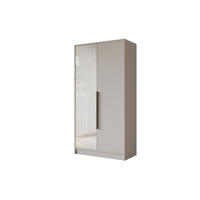 KLEIDERSCHRANK - LESE - 102 - Kaschmir - Kaschmir, Holzwerkstoff (102/200/51cm) - ALTDECOR
