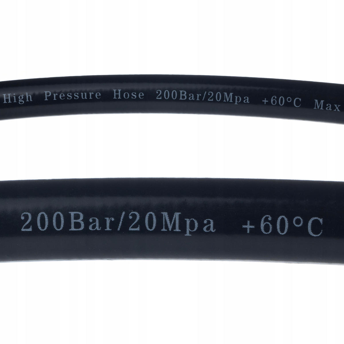 SCHLAUCH K2-K7 Set Hochdruck, 10 m, Click-Click und Quick Connect, max. 180 bar, 60 °C, Nylonummantelung - Multicolor, Kunststoff/Metall (10/10/10cm)