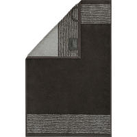 GÄSTETUCH Frottee in Grau 30 x 50 cm - Anthrazit, Naturmaterialien (30/50cm) - Cawoe