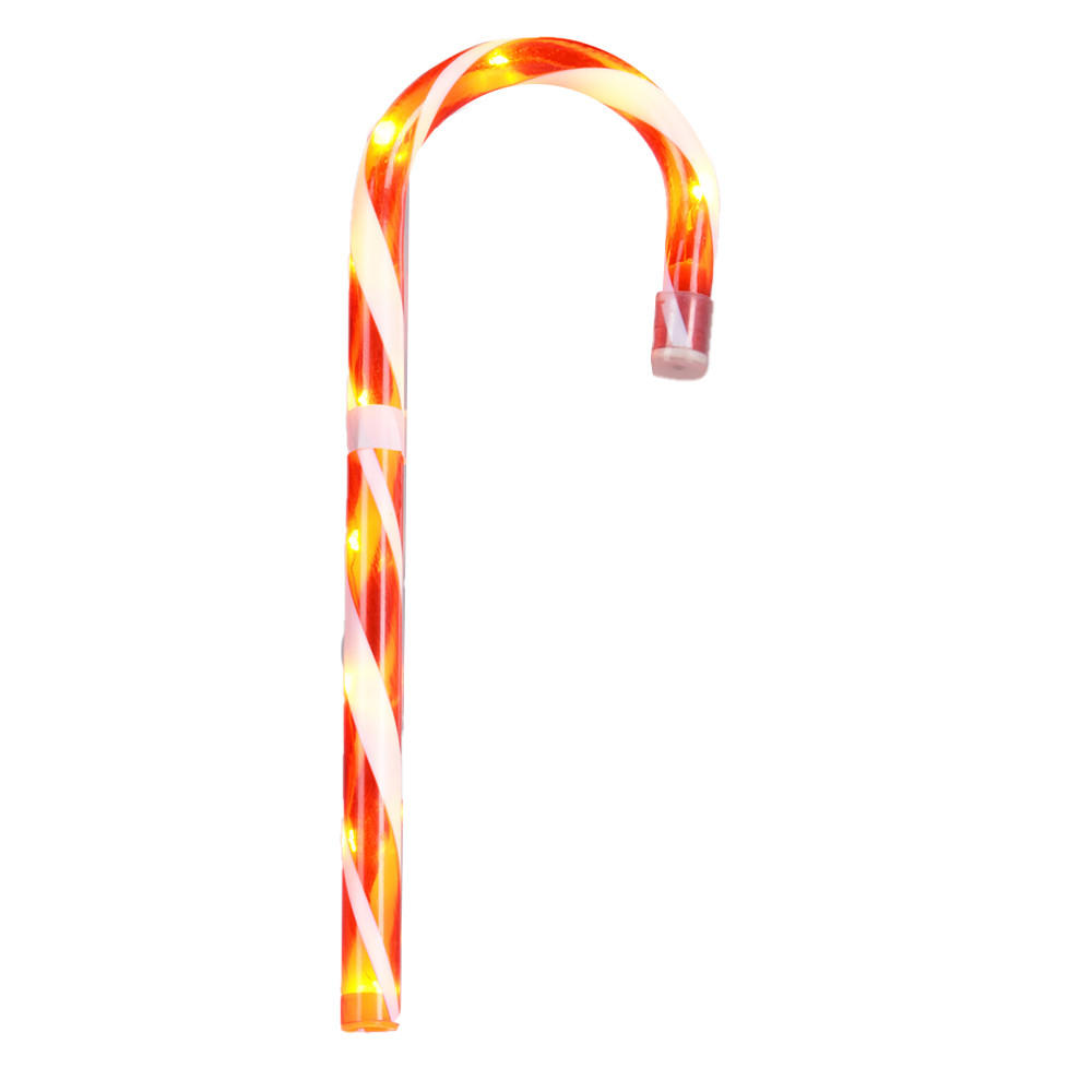 LED-WEIHNACHTSSTAB Basic Rot 13.5/2.5/76 cm Kunstoff - Rot, Kunststoff (2.5/76/13.5cm) - Mondex