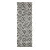 BAUMWOLLTEPPICH-LÄUFER Riga geometrisch 66/200 cm - Grau, Textil (66/200cm) - Homescapes