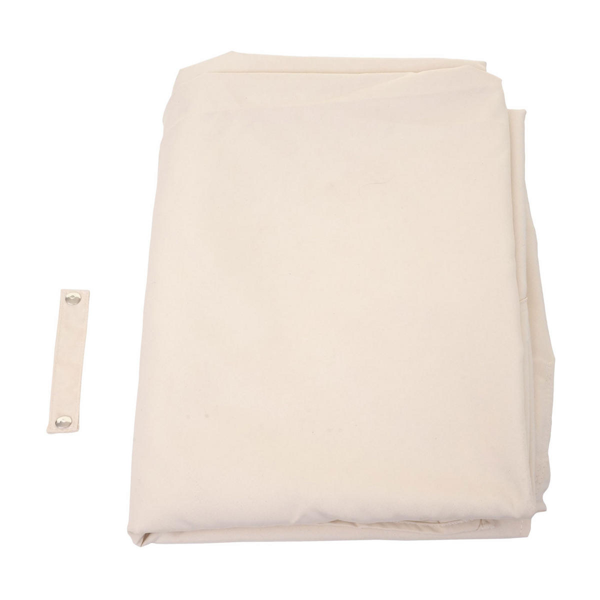 ERSATZ-BEZUG FÜR SCHIRM RUND Cremeweiß - Weiß, Textil (350/350cm) - MCW
