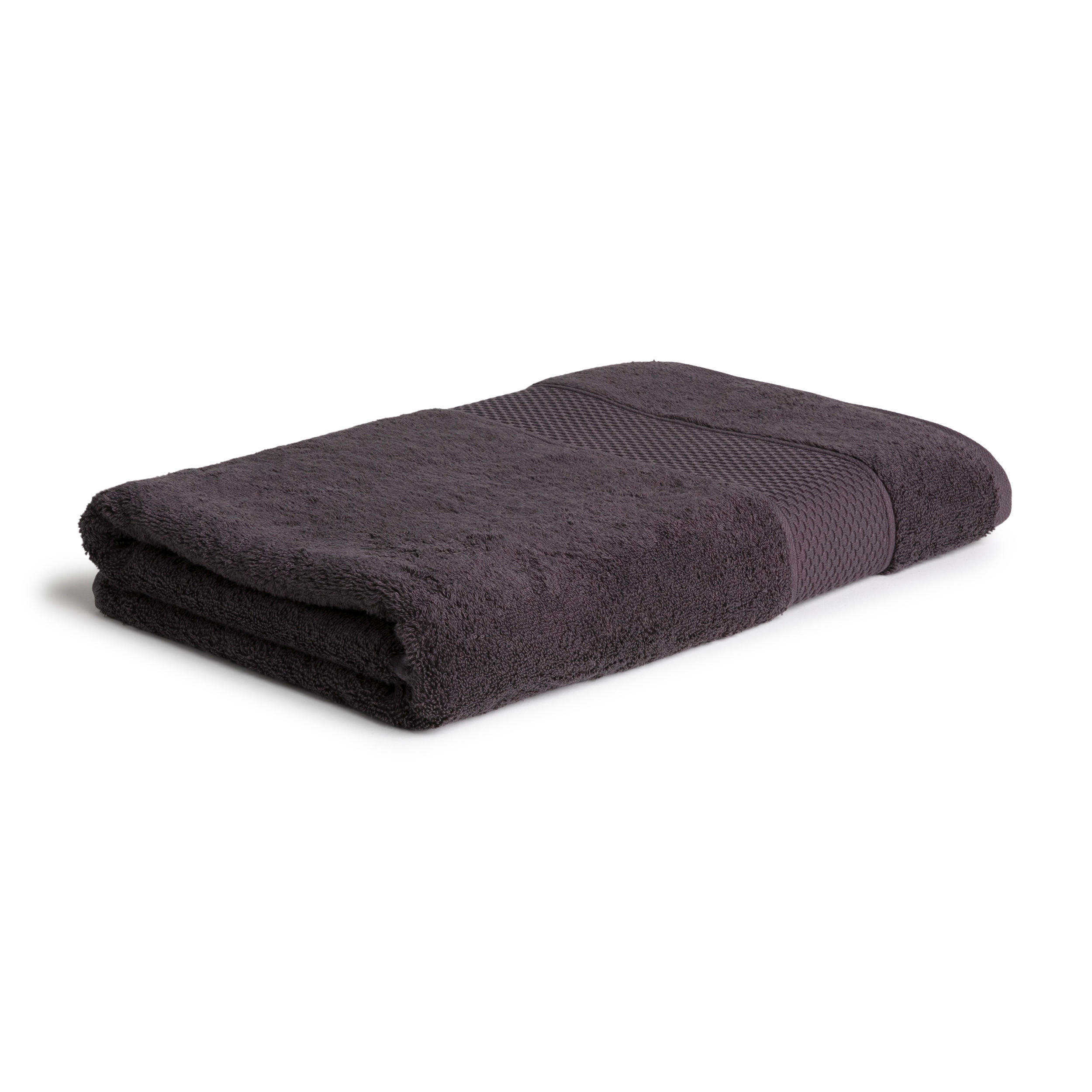 DUSCHTUCH PURE LUXURY - Graphitfarben, Textil (80/150cm) - MÖVE
