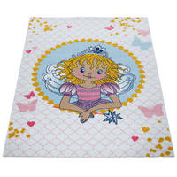 KINDERTEPPICH 80/150 cm Lillifee Exklusiv 560 - Creme, Kunststoff (80/150cm)