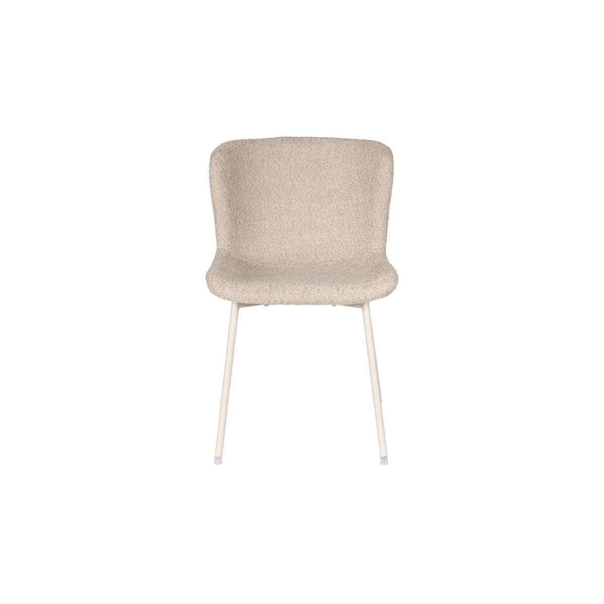 ESSZIMMERSTUHL Marion Creme/ Weiß - 2 er Set - Weiß, Metall (50/79/60cm) - Housecraft Living