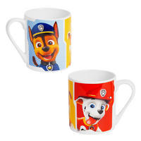 BECHER Paw Patrol Rubble, Chase, Marshall Mehrfarbig 230 ml - Multicolor, Keramik (0.23L) - Paw Patrol