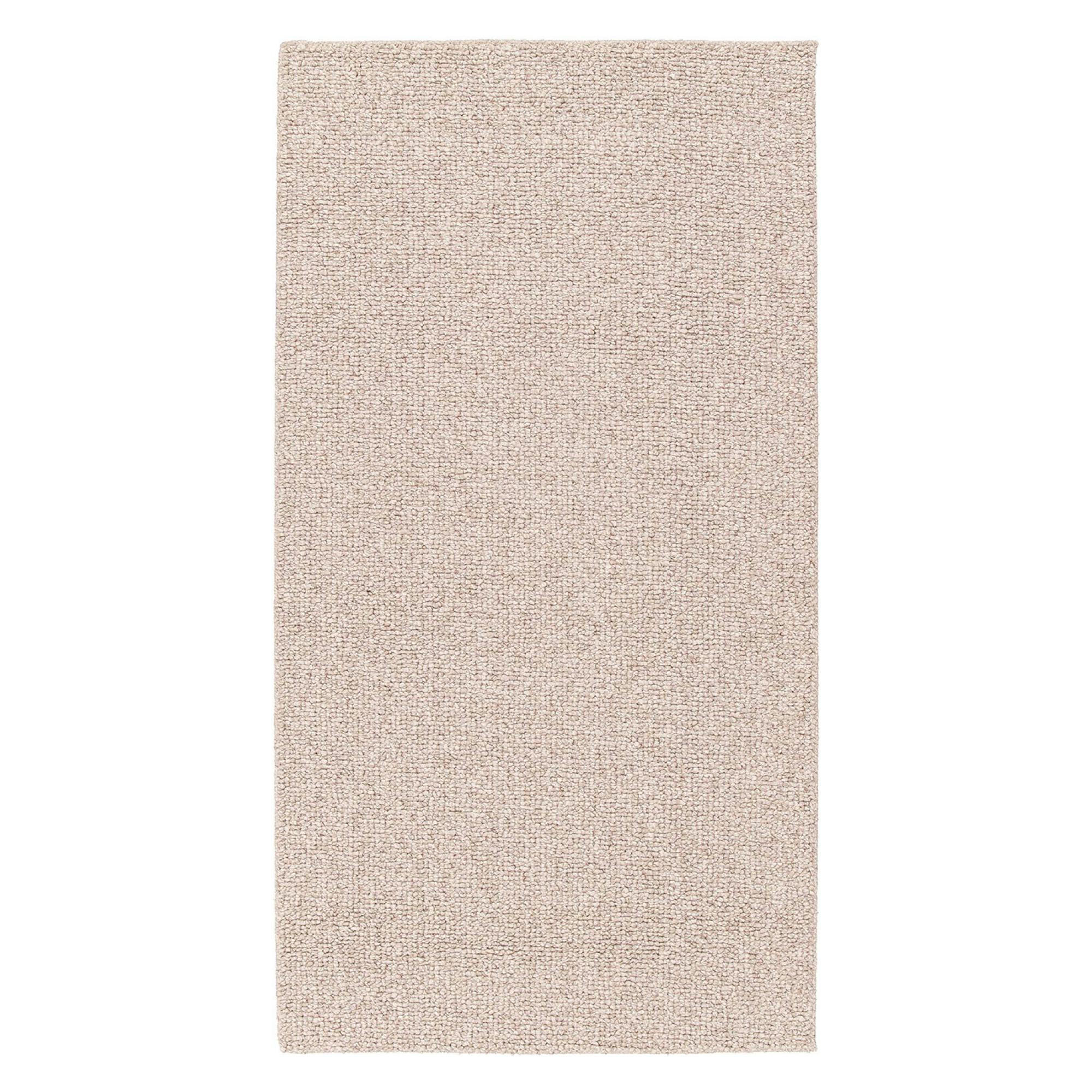TEPPICH Mathis elfenbein 80 x 150 x 1 cm - Weiß, Textil (80/150cm) - Vivaraise