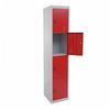 SCHLIESSFACH Rot - Rot, Metall (38/180/45cm) - MCW