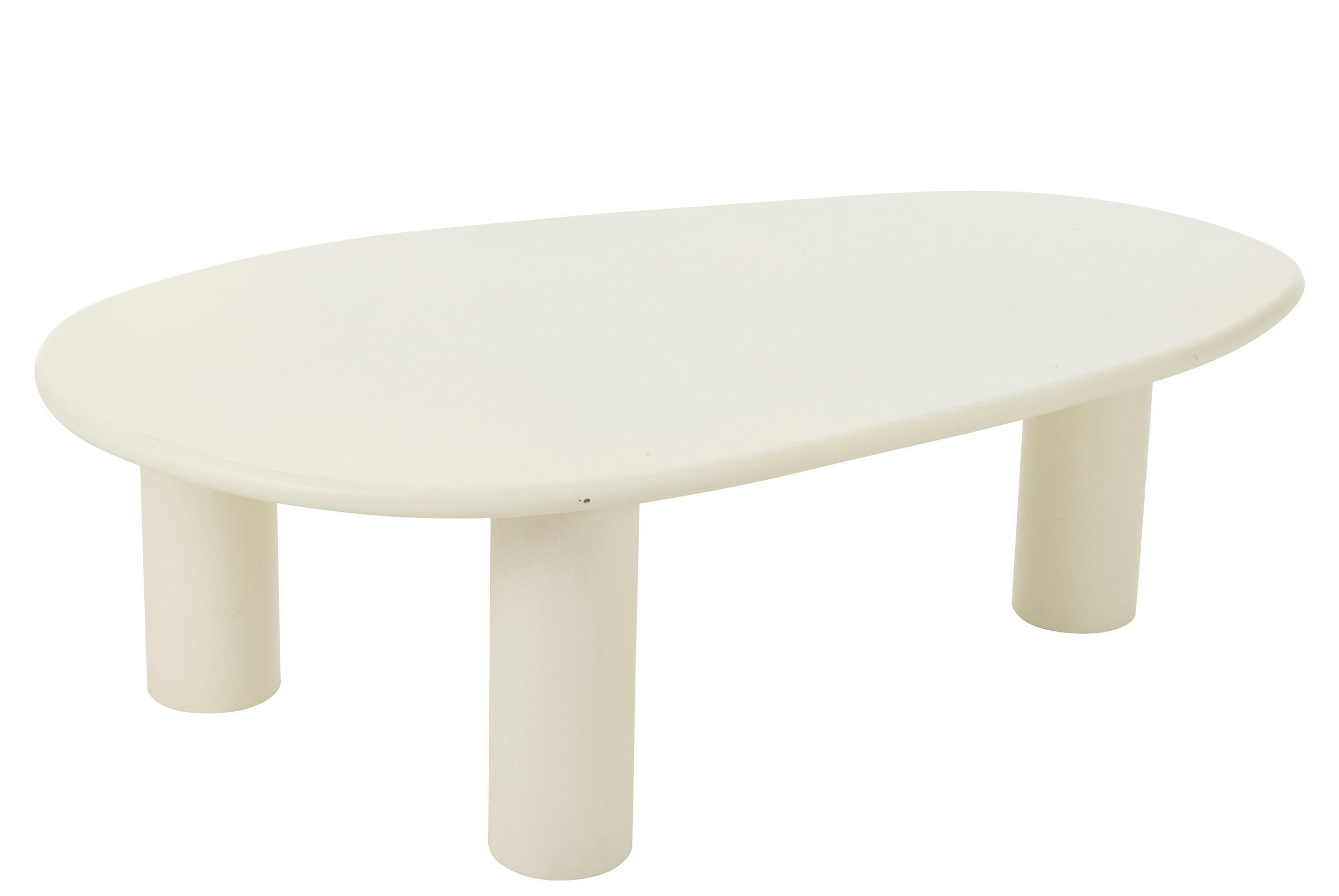 J-Line Couchtisch Weiß 59x33x108 cm