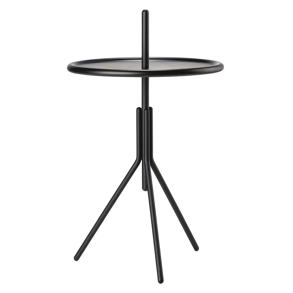BEISTELLTISCH Inu schwarz - Schwarz, Metall (33/33/54cm) - Zone Denmark