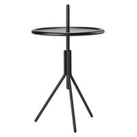 BEISTELLTISCH Inu schwarz - Schwarz, Metall (33/33/54cm) - Zone Denmark
