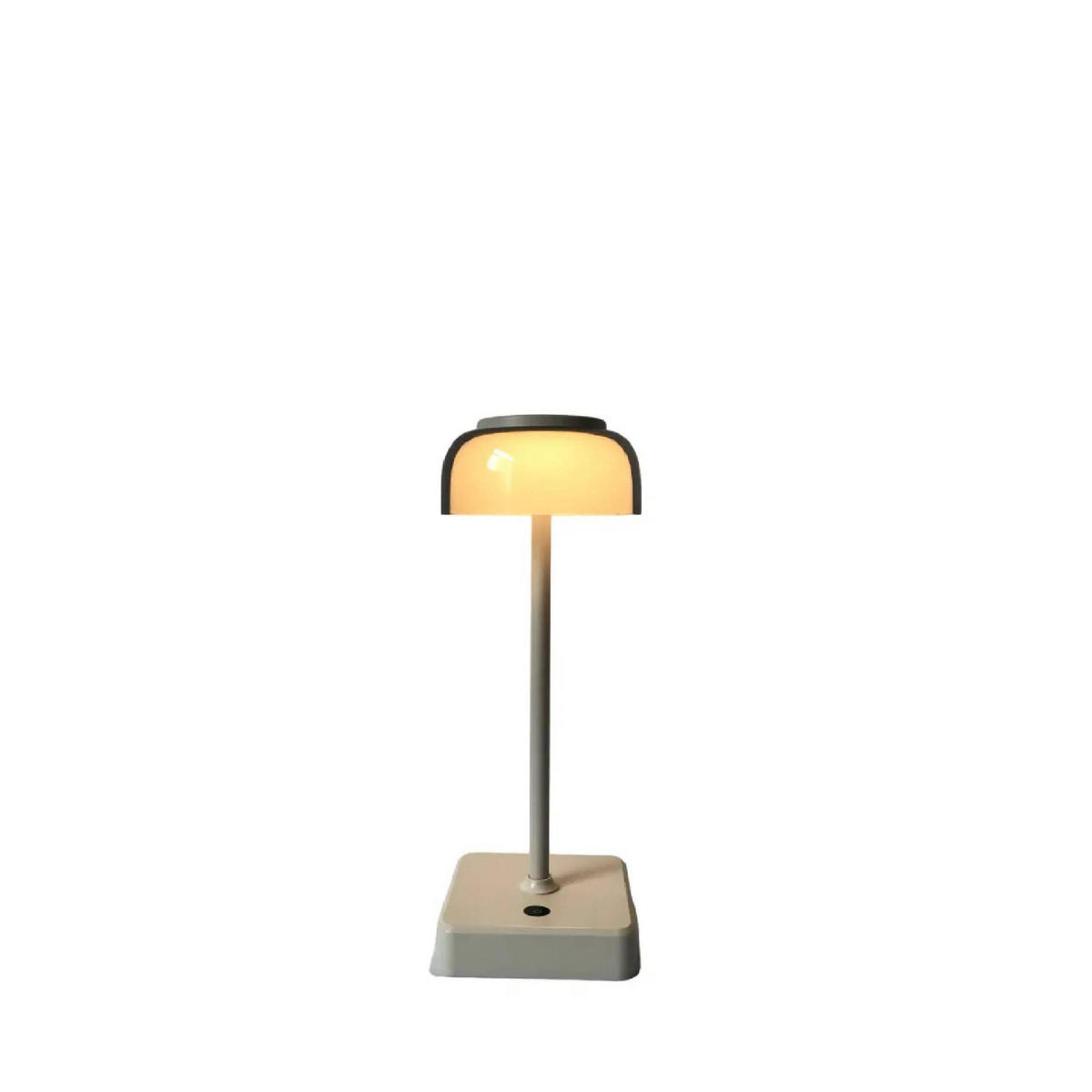 LED-LAMPE Rhone Beige 12/12/31cm - Beige, Metall (12/12/31cm) - PTMD Collection