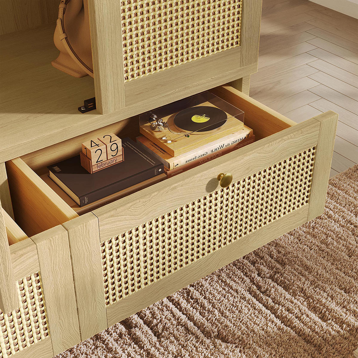 KLEIDERSCHRANK 180x120x50 cm in Eiche - Eichefarben, Holz (120/180/50cm)