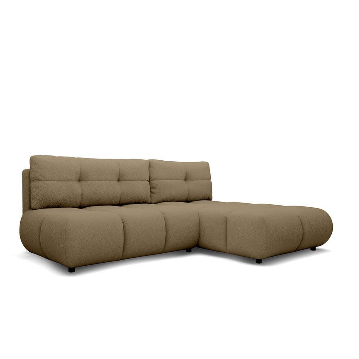 ECKSOFA Milorya Beige - Beige, Textil (230/90/170cm) - Pillovely