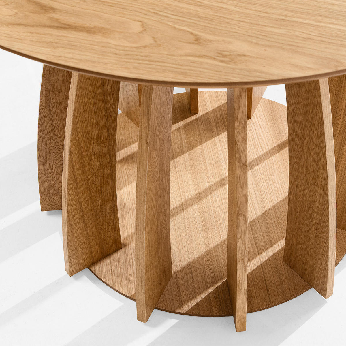 ESSTISCH APOLI - Eichefarben, Holzwerkstoff (100/100/75cm) - KONSIMO®