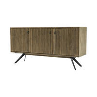 SIDEBOARD MASSA Braun 160x45x80 cm - Braun, Holz (160/80/45cm) - FURNLUX