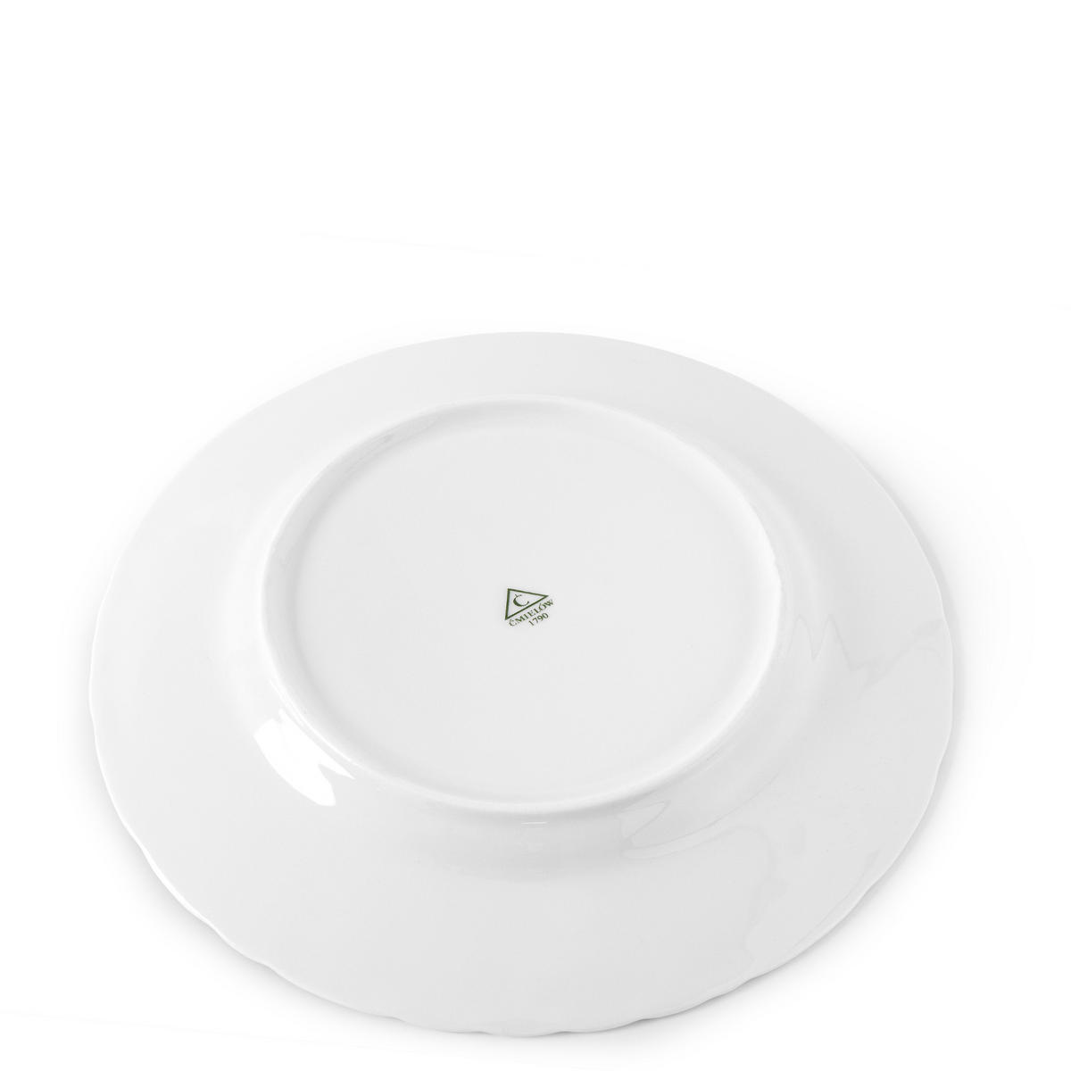 TAFELSERVICE Cmielow Rococo 18-tlg - Weiß, Keramik (25/2/25cm) - KONSIMO®