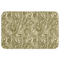 WC PŘEDLOŽKA Abstraktní - Mramor - Zelený 60x40 cm - tmavě zelená, textil/plast (60/1cm) - OnlyWow
