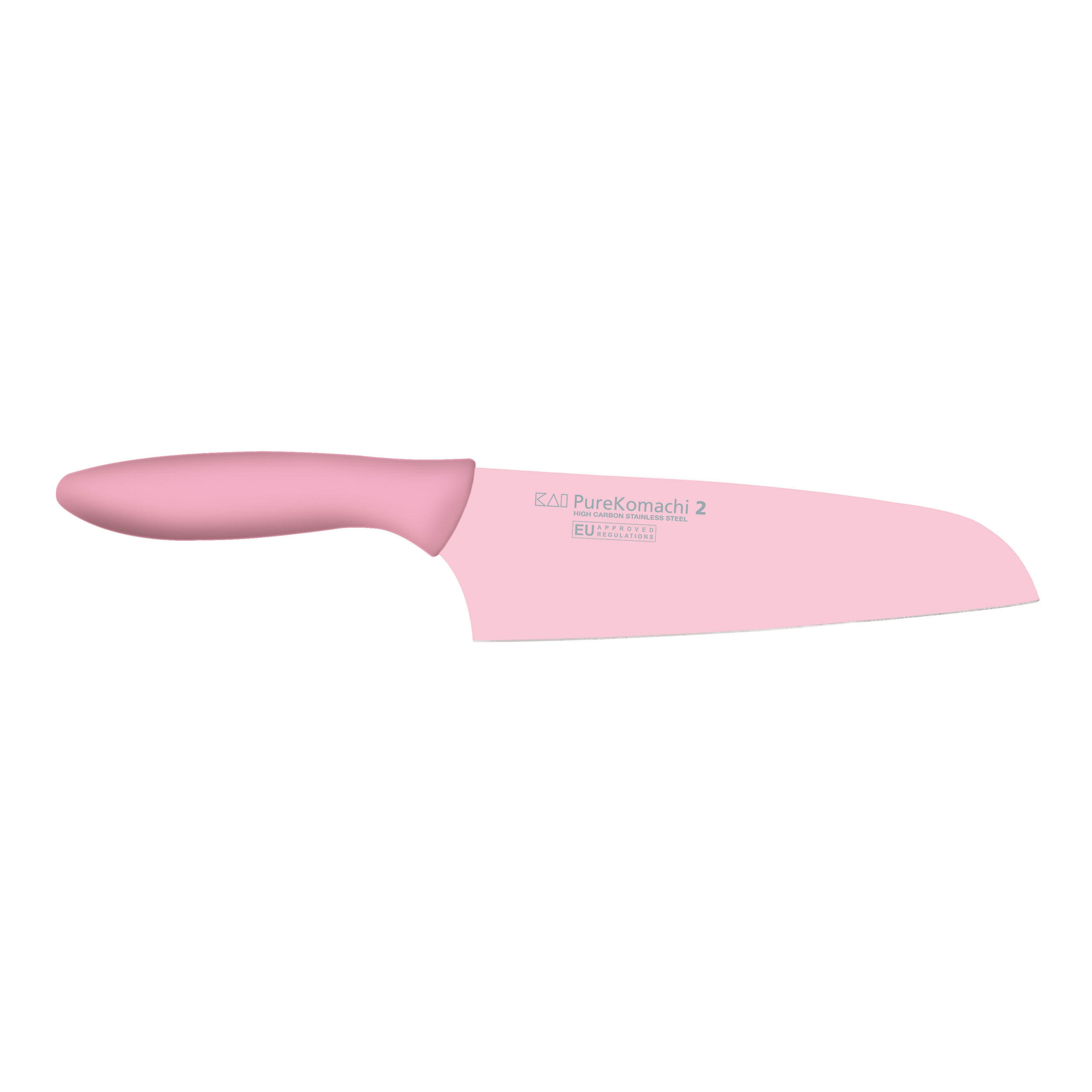 KOCHMESSER Pure Komachi 2 Santoku, 15 cm - Silberfarben, Metall (34cm) - Kai Messer