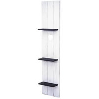 WANDREGAL Grau - Grau, Holz (33/150/13cm) - MCW