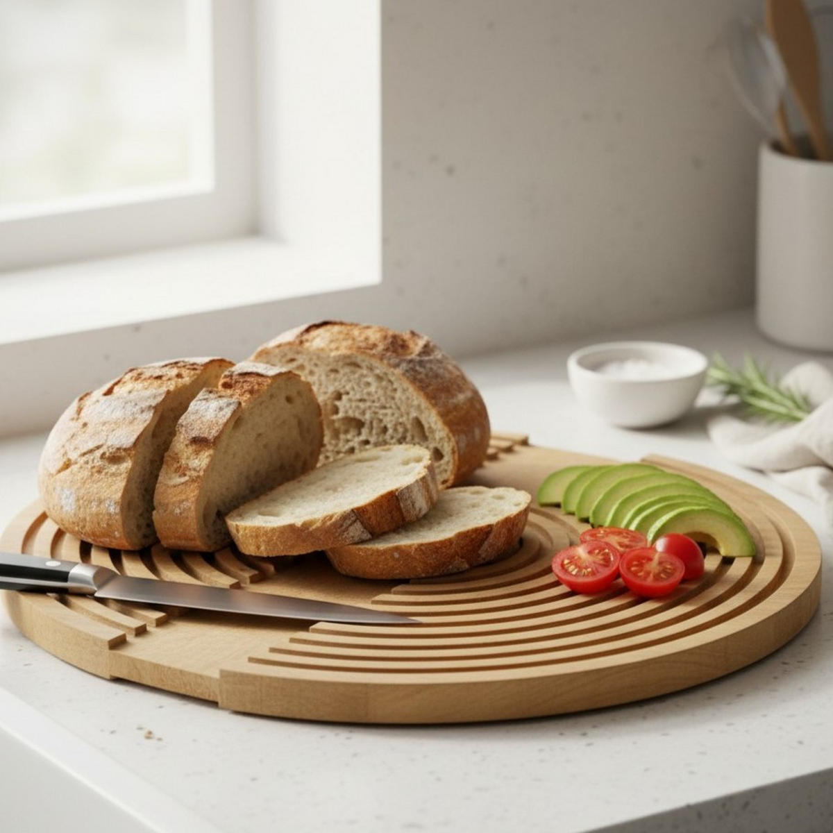 SCHNEIDEBRETT aus Mangoholz 48,5/33/1,6 cm - Gelb, Holz (33/48.5cm) - Home Styling Collection