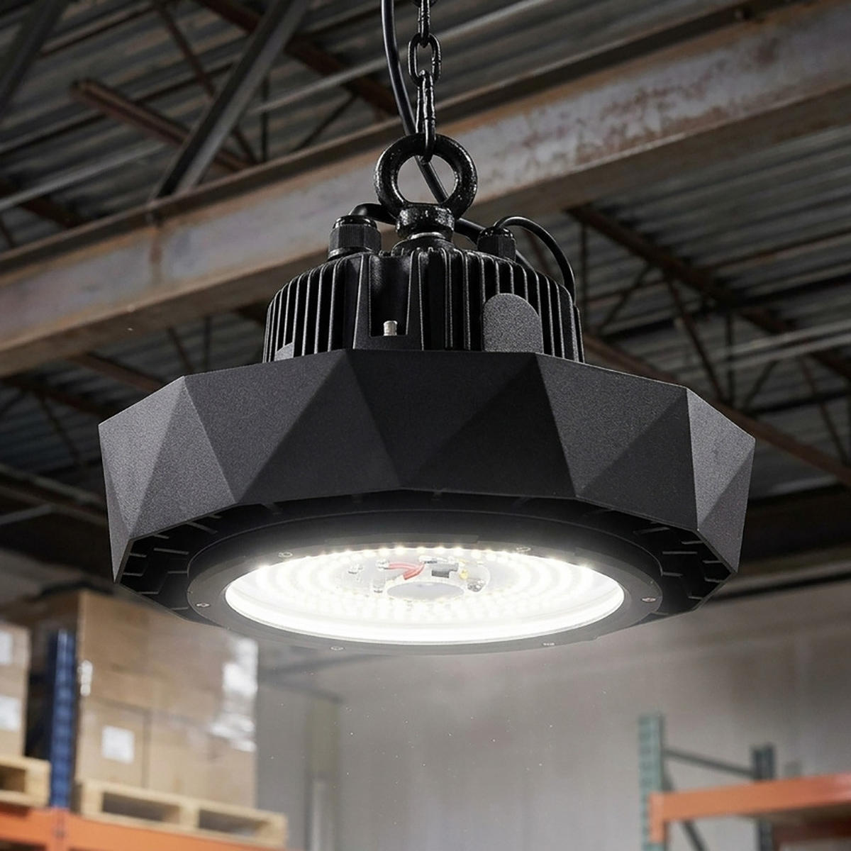LED STRAHLER Schwarz Metall - Schwarz, Metall (14.5/14.5/26cm)