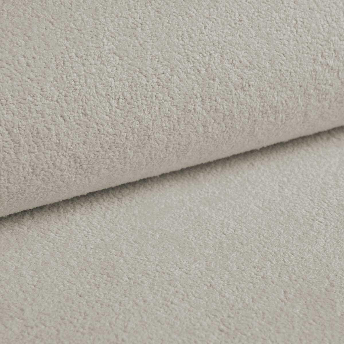 ECKSOFA L Form Ablia Creme 267/168/87 cm mit Schlaffunktion L - Creme/Schwarz, Kunststoff/Textil (168/267cm) - AX Living